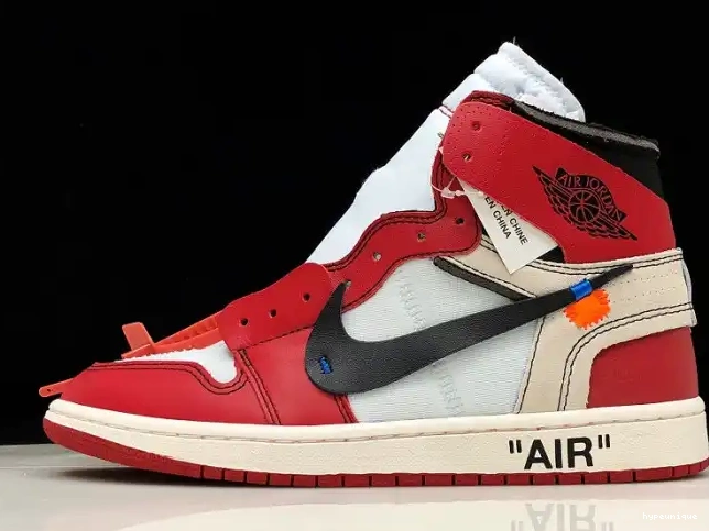HYPE Air AA3834-101 Retro 1 Ten Chicago Jordan Off-White The 0625